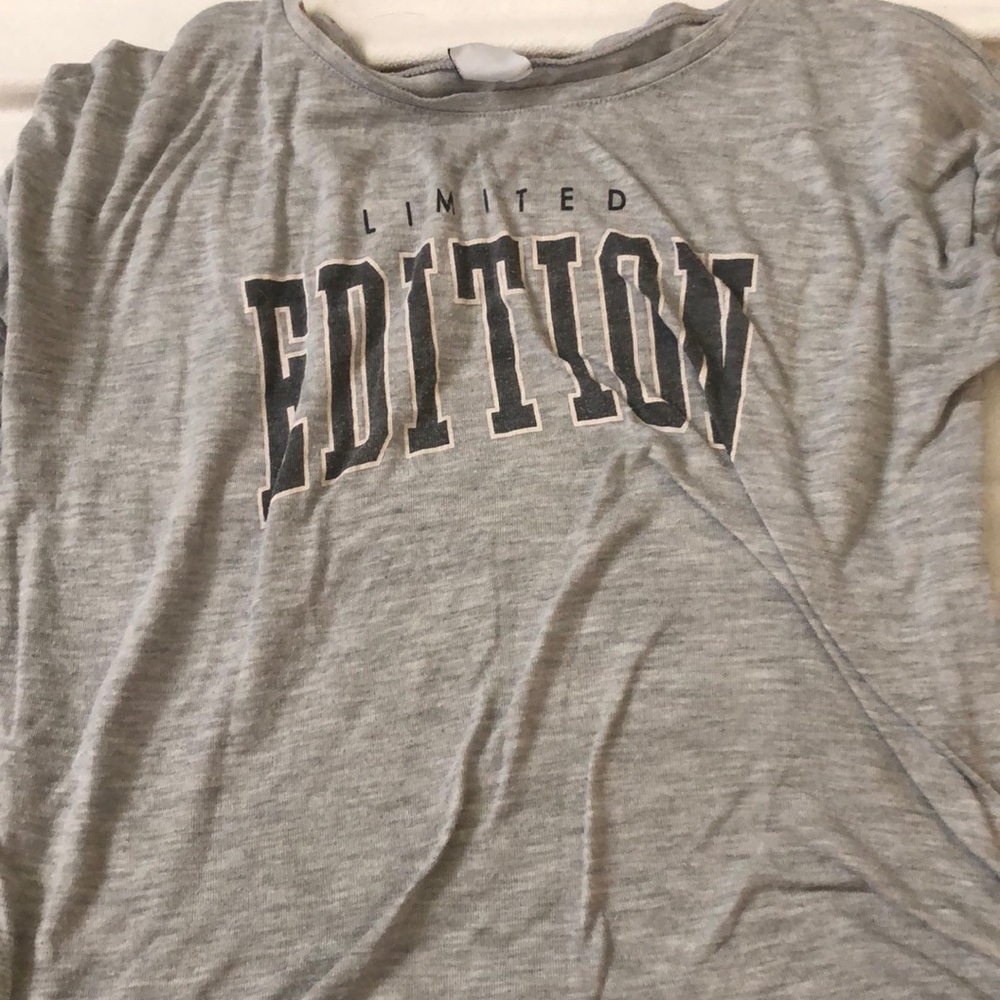 cropped in the sleeves a little